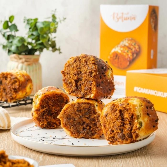 Gambar BOTUNA INDONESIA ROTI GULUNG ABON - beef dari BENMEL undefined Tokopedia