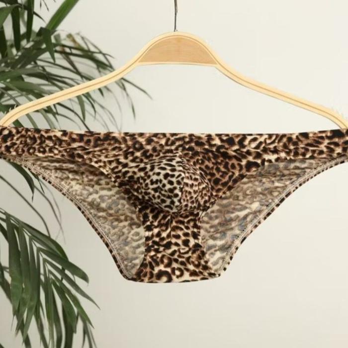 Gambar Celana Dalam Brief Pria Macan Loreng Leopard Bahan Spandex Premium Import - EL - Cokelat, M dari Lingerie Import 99 undefined Tokopedia