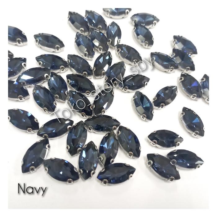 Gambar 1 LUSIN - MATA CANGKANG BENTUK SAMPAN UK.10 X 18 MM - WARNA 10 dari Toko Story Sby undefined 5 Tokopedia