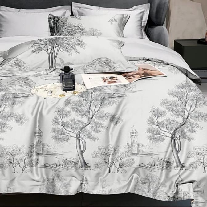 Gambar Sprei Bahan Sutra Tensel 60s 16 gratis ongkir - 100x200, 20 dari Home Harmoneyy undefined Tokopedia