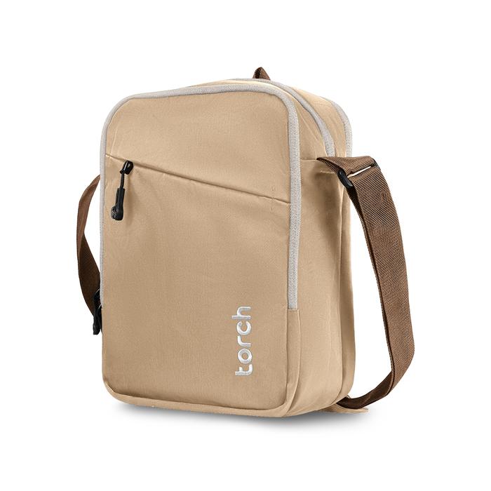Gambar Tas Selempang Bahu Pria Wanita Sling Bag Original Stylish Waterproof Outdoor - TORCH Kipa - Cream dari Torch.id undefined Tokopedia