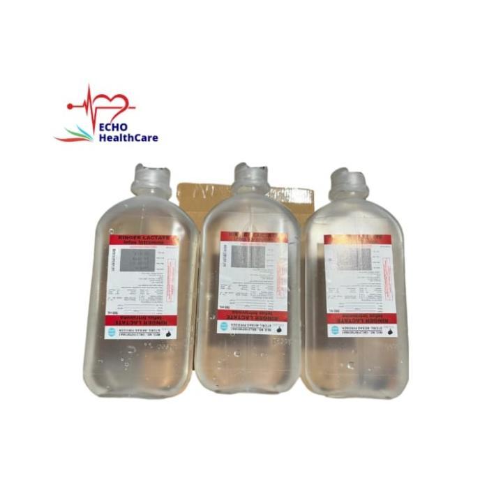 Jual RL 500 mlh / Ringer Laktat 500 ml / infus 500 ml original / Ringer ...