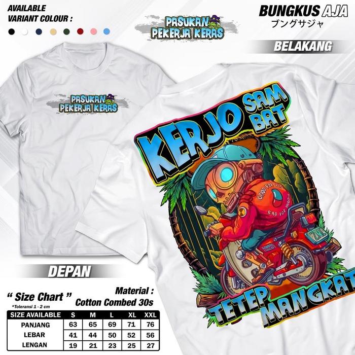 Gambar Kaos Pasukan Pekerja Keras Kerjo Sambat Tetep Mangkat Baju Kata Kata Keren Nyindir Lucu Pejuang Rupiah Beda Bos Beda Gaji - Hitam, M dari sylviaofficialstore undefined 3 Tokopedia