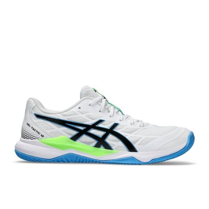 Jual SALE Sepatu Asics Gel Tactic 12 White Lime Burst