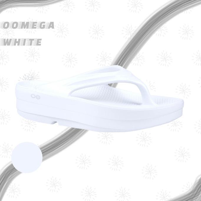 Gambar OOMEGA Oofos sandal lbh tebal 15 mm u.recovery & Plantar fascities Terlaris - White, 40 dari Eliosca undefined Tokopedia