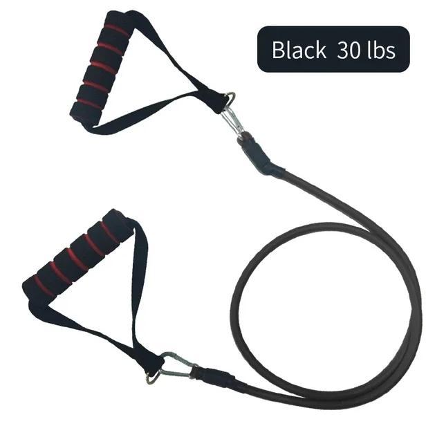Gambar READY STOCK BALI 11Pcs Resistance Band, Legs Ankle Training Sport Fitness Tube with Door Anchor, Workout Band Sets,Portable Tension Strap Ab Abs - Black, CHINA dari GROSIR COKLAT MOTIF TERRBARRRU undefined Tokopedia