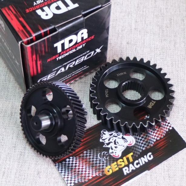 Gambar New Gigi Rasio - Gear Box Yamaha Nmax / Aerox 155 Tdr Thailand Racing - Asli - 12 x 33 dari Drive Ventures undefined Tokopedia