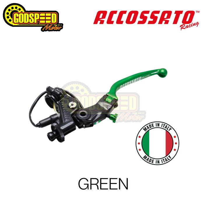 Gambar MASTER KOPLING CLUTCH HANDLE ACCOSSATO 100% ITALY ZX25R NINJA R RR CBR - Hijau dari DistributorSSS Indonesia undefined Tokopedia