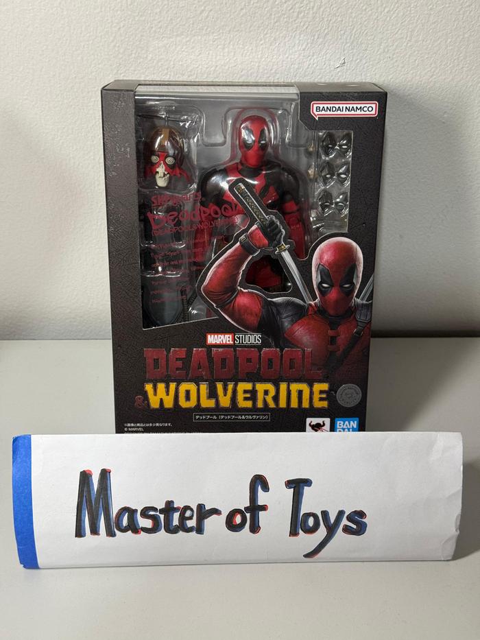 Gambar Bandai SHFiguarts Marvel Studios Deadpool (Deadpool &Wolverine) Tamashii Nations - Ready Stock dari Master of Toys undefined Tokopedia