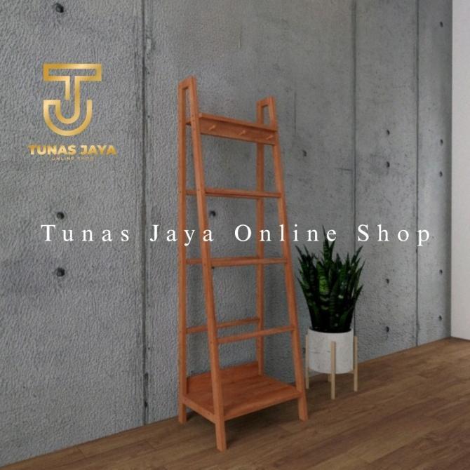 Gambar Rak Mukena Minimalis Finishing Cat- Tempat Mukena Dan Sajadah #Gratisongkir - Cokelat dari 3CE OFC undefined Tokopedia