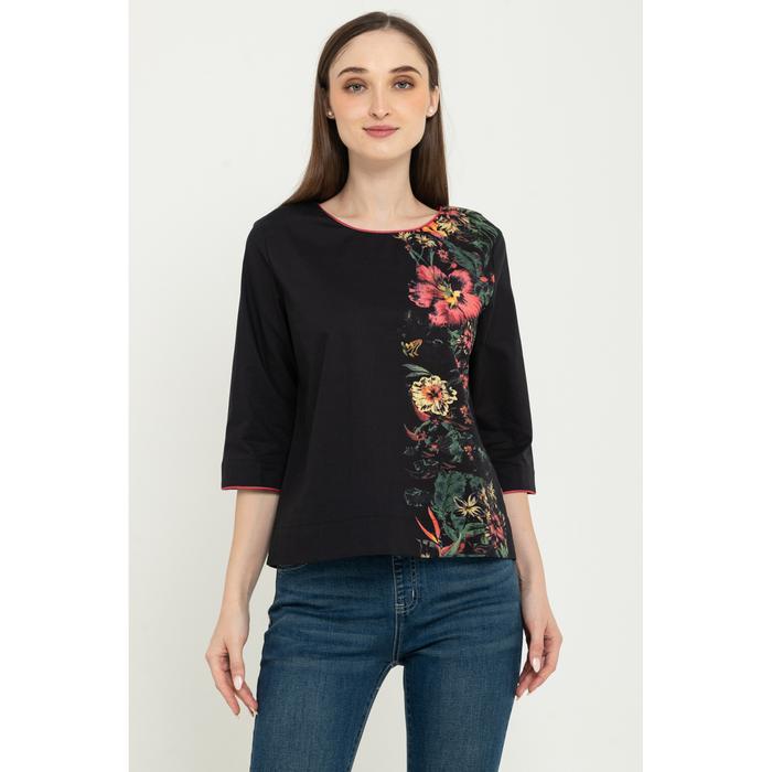 Gambar *Ready Stok* SISTER'S - Atasan Katun Y9432 (ZE) - Hitam, M dari Sisters Fashion Group undefined Tokopedia