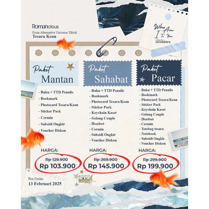 Gambar Buku Novel Who Am I To You - Rerenibiru - Romancious - Bumifiksi - Dipesan 13 Feb - MANTAN dari Bumi Fiksi Makassar undefined Tokopedia