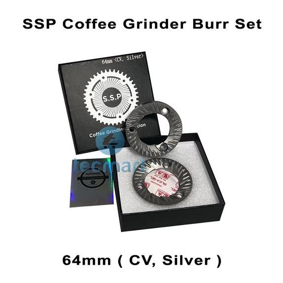 Jual Promo Terlaris SSP Burr 64mm Sweet Lab Type Silver Knight