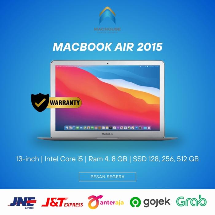 Gambar MacBook Air 13 inch 2015 ram 8gb unit only - 128 gb dari Machouse Serpong undefined Tokopedia