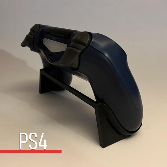 Gambar PS5 XBOX Controller Stand INVISIBLE Dualsense DESKTOP Stick Joystick Bracket Mount Holder Dudukan PS Sony Stik Playstation PS4 SWITCH Series S / X One Elite - PS4, Putih dari 3Dprintshop-id undefined Tokopedia