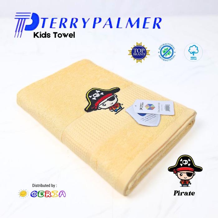 Gambar Handuk Mandi Anak Terry Palmer Concept Animal Tusk uk.70x140cm Cream - PIRATE, 50X100 dari BERKAH JAYA TEXTILE undefined Tokopedia