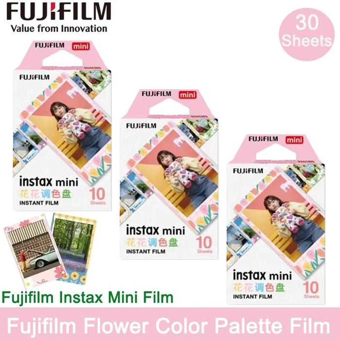 Jual 10-100Sheets Fujifilm Instax Mini 12 Films Inch Flower