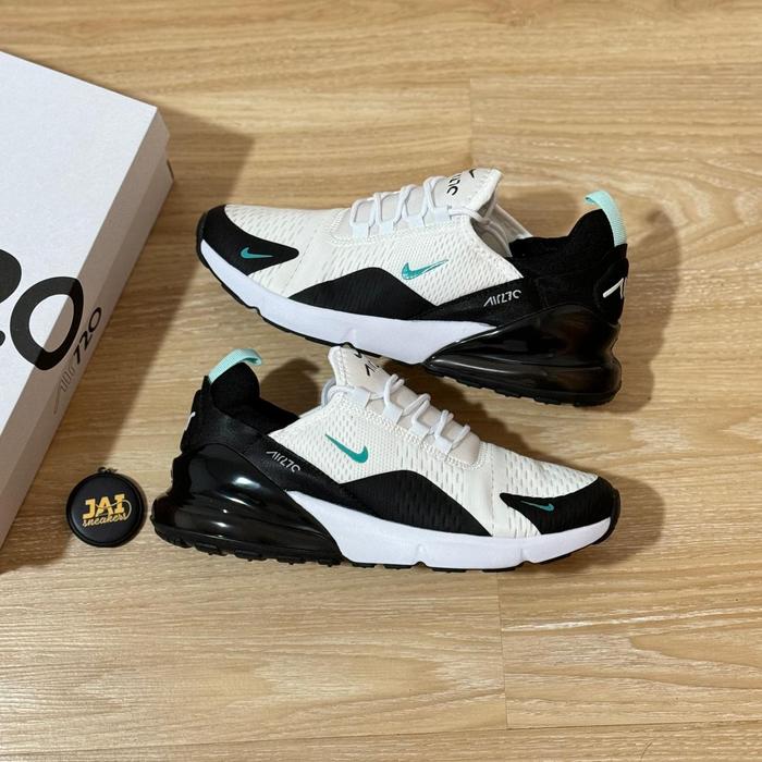 SEPATU SNEAKERS SLIPON NIKE AIR MAX 270 FULL BLACK PRIA 270 bw tosca, 44
