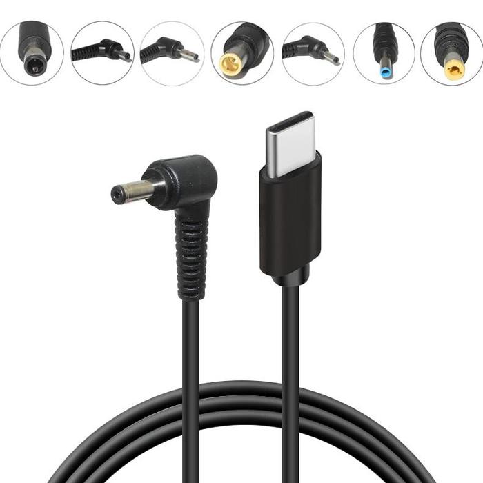 Gambar Good USB Type C PD Converter Universal Laptop Charging Cable Cord Dc Power Adapter forAsus Lenovo Notebook Power Supply Cable dari Dursley Shop undefined Tokopedia