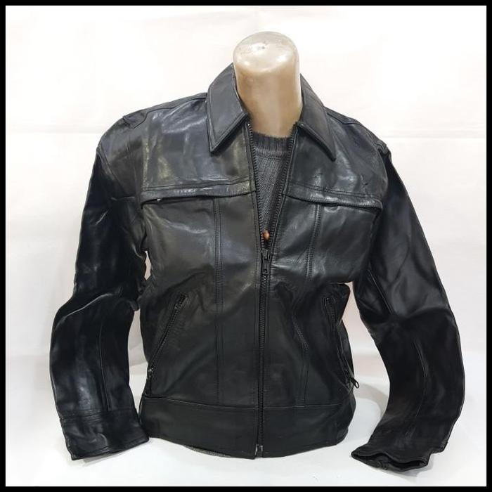Gambar Ready Jaket Kulit Domba Asli Obral Cuci Gudang Wanita Pria Best Quality Asli 100% Original - Hitam dari Sekar Sejati undefined Tokopedia