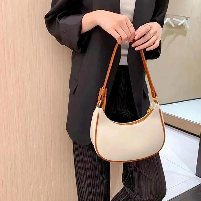 Jual IMPORT WOMEN BAG LUXURY DESIGNER CLUTCH HANDBAGS SOLID COLOR