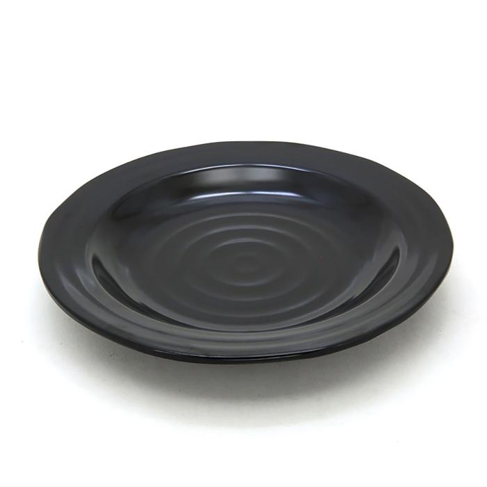 Gambar Onyx Pro, Piring Makan Oriental 9 inch: Melamin, Aman untuk Makanan, Halal, JFA09 - Hitam dari Onyx Melamin undefined Tokopedia