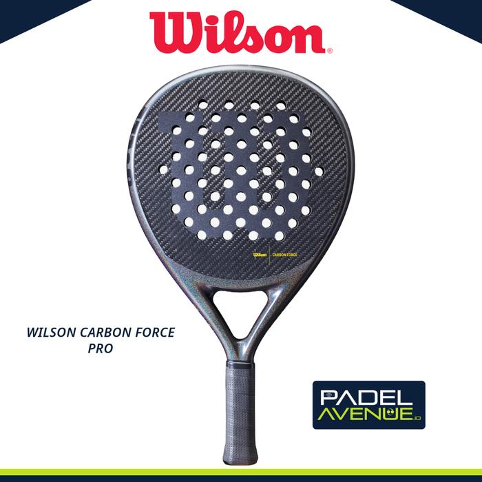 Gambar WILSON CARBON FORCE PRO PADEL RACKET RAKET dari PADEL AVENUE.ID undefined Tokopedia