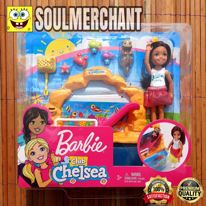 Jual BARBIE CHELSEA CLUB with AQUARIUM PLAY SET MATTEL Kota