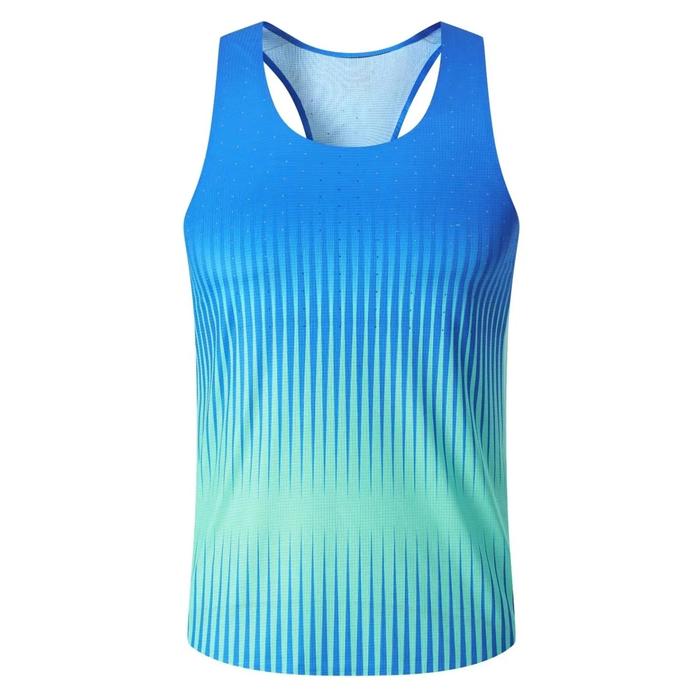 Gambar Mens Womens Athletics Tank Top Running Vest Speed Sports Fitness Shirts Guys Athlete Track Field Marathon Sleeveless Clothing - Women blue, Asian size M dari Alfamidi id undefined Tokopedia