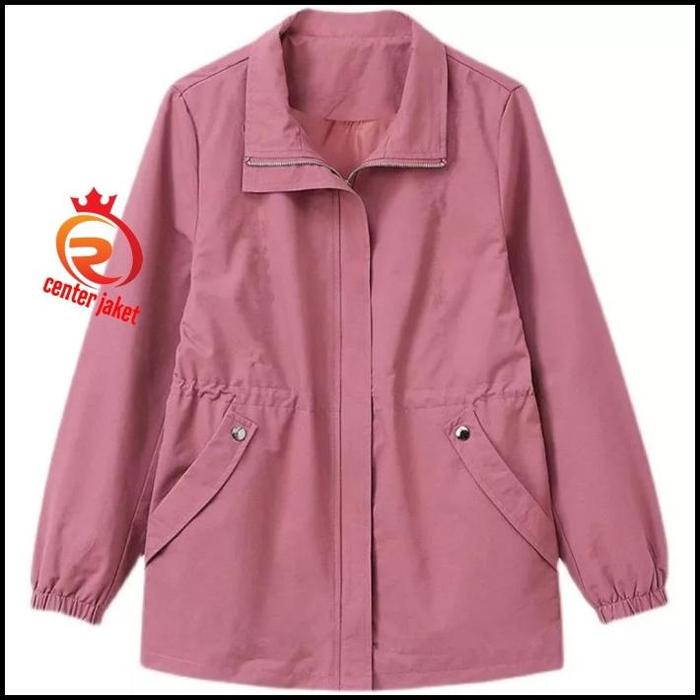 Gambar Terbaru Jaket Parka Wanita Dari Bahan Katun Premium/Jaket Cewek Parka Keren Best Quality Asli 100% Original - ping, XXL dari Sekar Sejati undefined Tokopedia