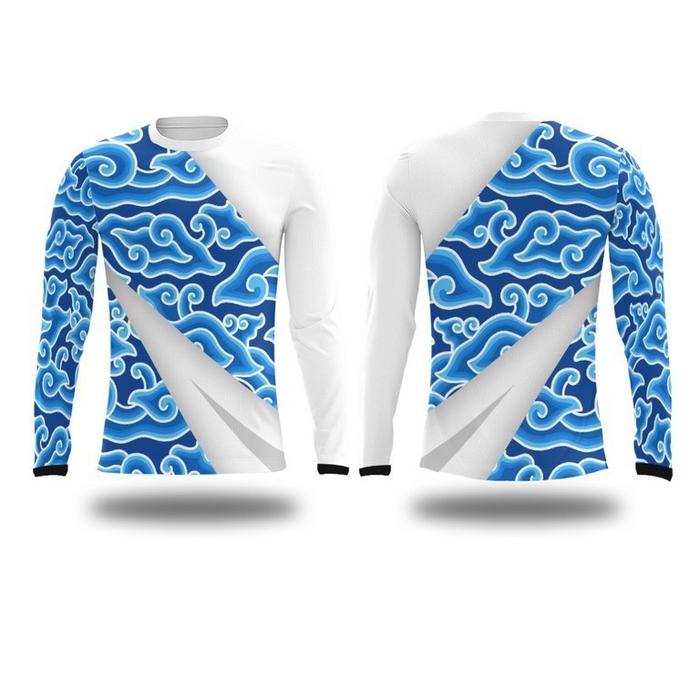 Gambar Baju Kaos Jersey Olahraga Dryfit Premium Printing Custom | Sepeda Gowes Mancing Bulutangkis Badminton Senam Lari Jogging Voli - Panjang, XS dari All She Needs Apparel undefined Tokopedia