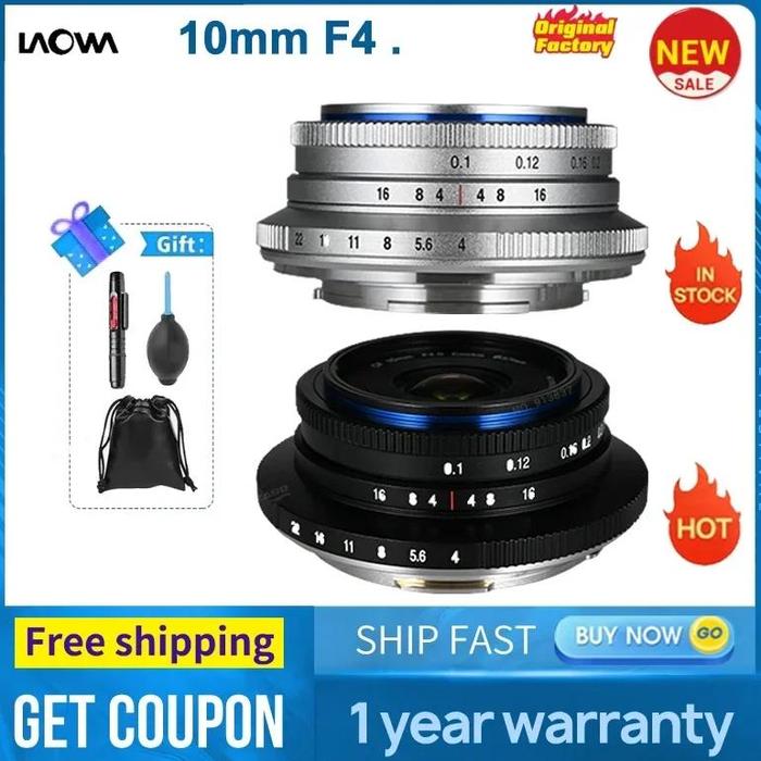 Sale Venus Optics Laowa 10mm F4 For Sony E Canon Rf Nikon Z Fujifilm X  L-mount Camera Lens Dlsr For Photography Video