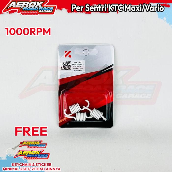 Gambar Terlaris!! PER SENTRI 1000 1500 2000 2500 RPM GANDA KTC KYTACO VARIO 110 BEAT VARIO 125 150 AEROX NMAX LEXI NEW AEROX NEW NMAX PCX ADV 160 - 1000 RPM dari PROJOO ID undefined Tokopedia