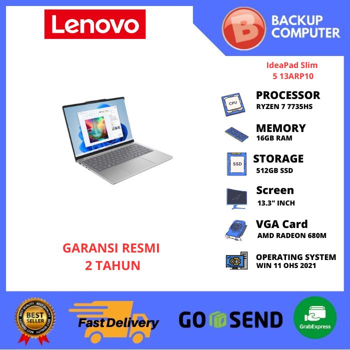 Laptop Lenovo Ideapad Slim 13arp10 0lid Ryzen 7735hs 16gb Ram