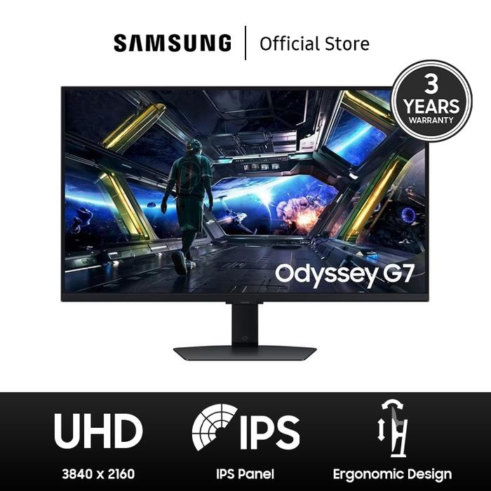 Samsung Odyssey G7 4k 144hz 1ms Samsung Odyssey G7 Curved Gaming