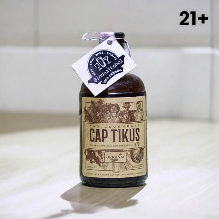 Gambar Paket Cap Tikus 320ml & 700ml - INDOALKOHOL Original 100% - 1 Ori 320ml dari indoalkohol undefined 3 Tokopedia