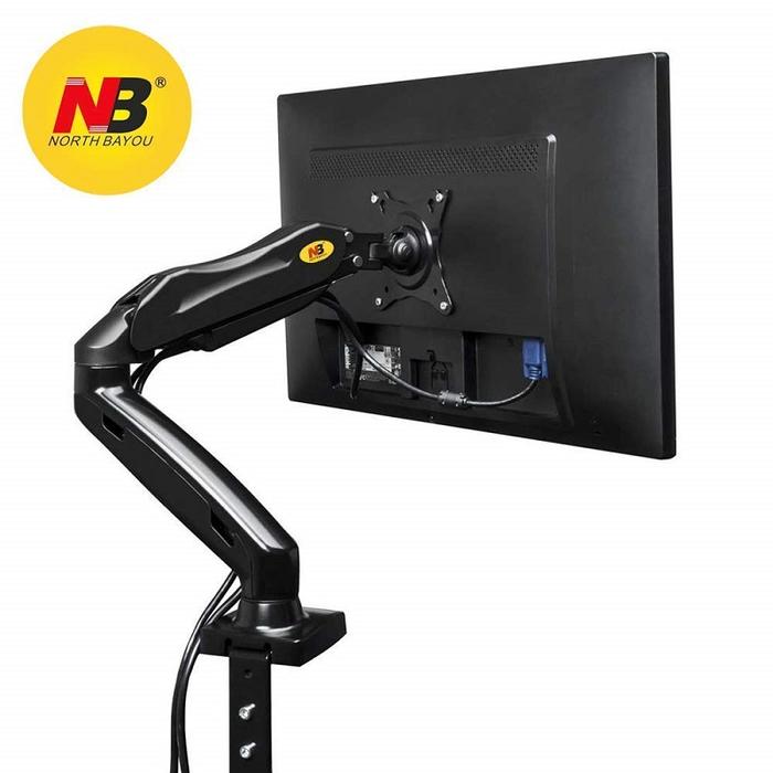 Gambar bracket tv led lcd monitor komputer 19 20 22 24 28 32 34 single arm - NB-F80 19-30 dari BRACKET BEKASI undefined Tokopedia