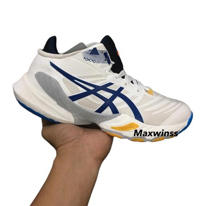 Gambar Sepatu Murah Volly Pria Asics Metarise Japan Tokyo Terbaru 2024 - Putih nevy, 39 dari IndoJayaa Sentosa undefined Tokopedia