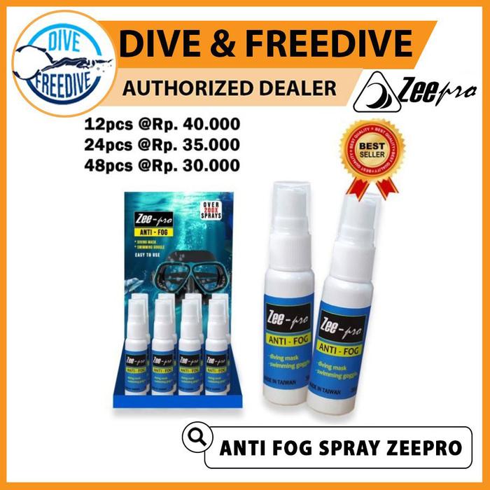 Gambar Semprotan Anti Fog Embun Zeepro Spray Mask Diving Goggles Swimming dari Dive & Freedive undefined Tokopedia