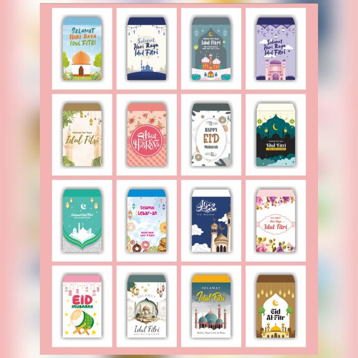Gambar amplop lebaran - Medium 3 (7x11) dari UyanShop undefined Tokopedia