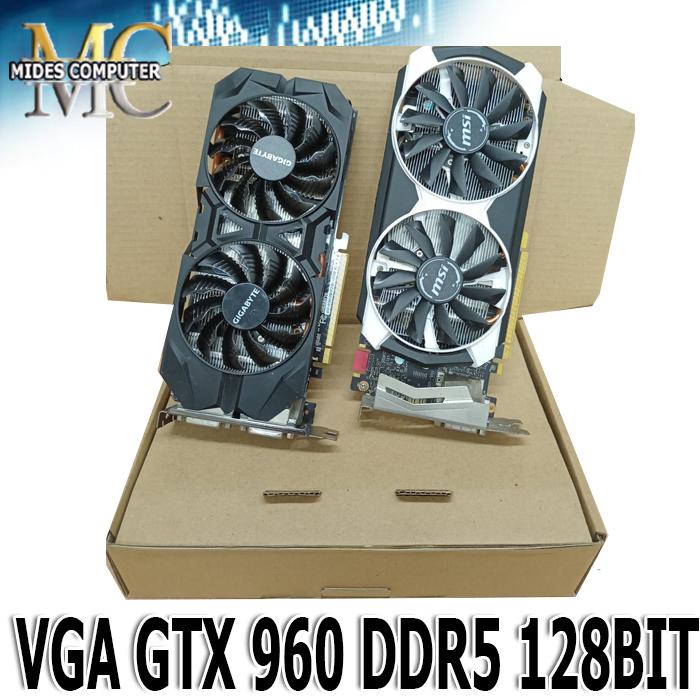 VGA GAMING GeForce GTX 960 GDDR5 MERK CAMPUR 4GB FAN