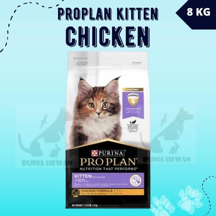 Gambar TERMURAH!!! Proplan kitten CHICKEN / STARTER SALMON TUNA 8kg 8 kg / Pro plan Kitten 8Kg 8 Kg Via EKSPEDISI - CHICKEN dari CEMPEDAA undefined Tokopedia