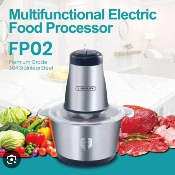 Gambar Multifunctional Electric Food Processor FP 02 dari Alfa Omega Electronics undefined Tokopedia