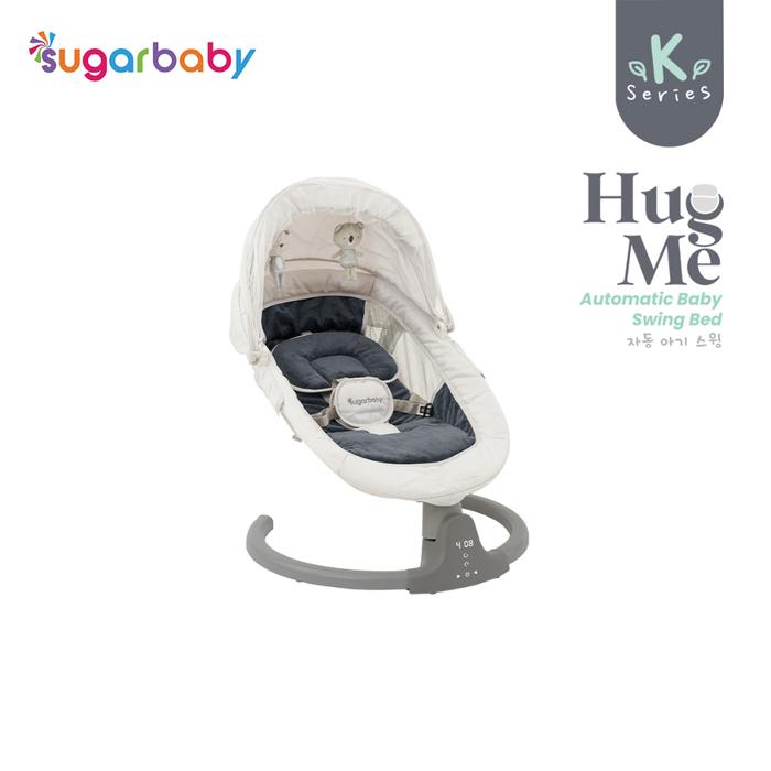 Gambar Sugar Baby Hug Me K-SERIES Automatic Baby Swing BED/ Ayunan Bayi - Bed Black Bed Grey - BedKSERIESGREY dari Sugarbaby.co.id undefined Tokopedia