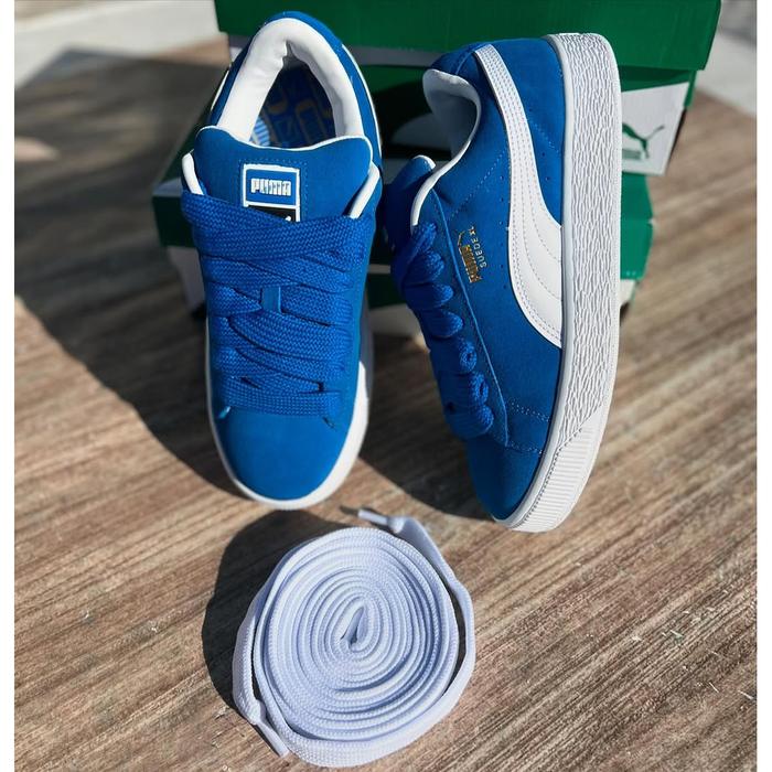 Gambar PUMA SUEDE XL SEPATU GEMUK SNEAKERS PRIA SEKOLAH - Biru, 36 dari BUL-STORE undefined Tokopedia