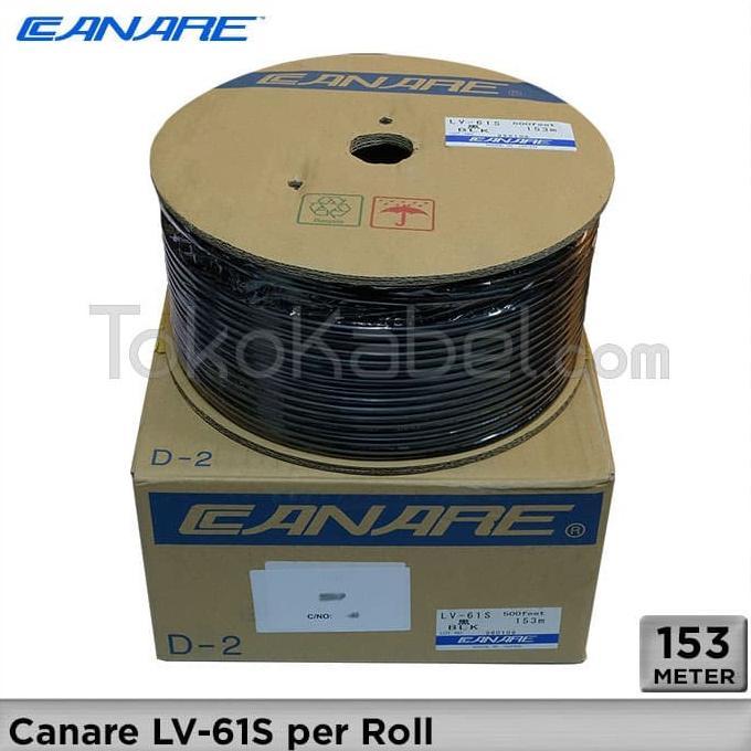 Gambar New | Kabel Video Canare Lv-61S / Lv61S [Per Roll 153M] - Asli dari Fidelity Prism Pro undefined Tokopedia
