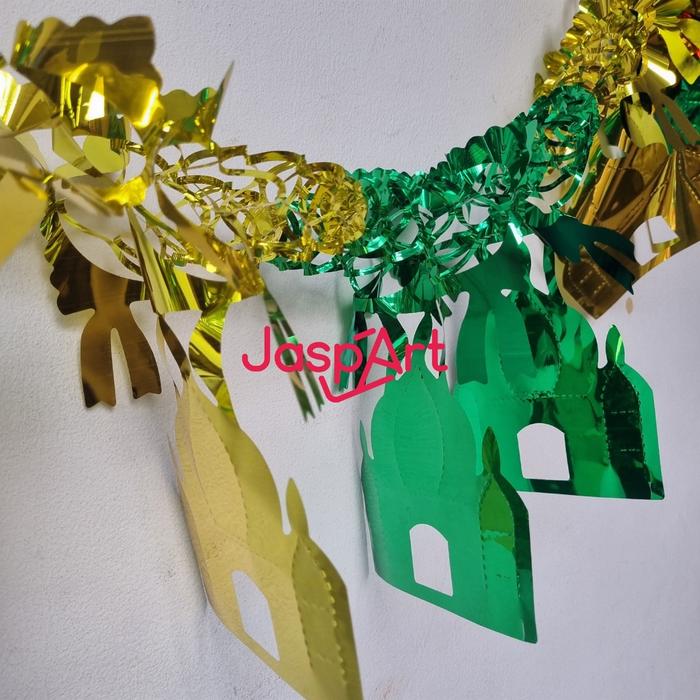 Gambar Dekorasi Slinger Garland Hiasan Tarik Ramadhan Idul Fitri - T.MASJID 01 dari Jaspart undefined Tokopedia