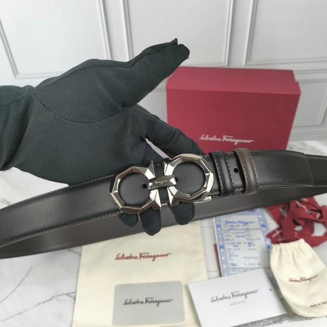 Gambar Ikat Pinggang Pria Branded Men Belt Import Leather Original Fr8852 - VARIAN 3, 100 = 115CM dari Zakarian Stores undefined Tokopedia