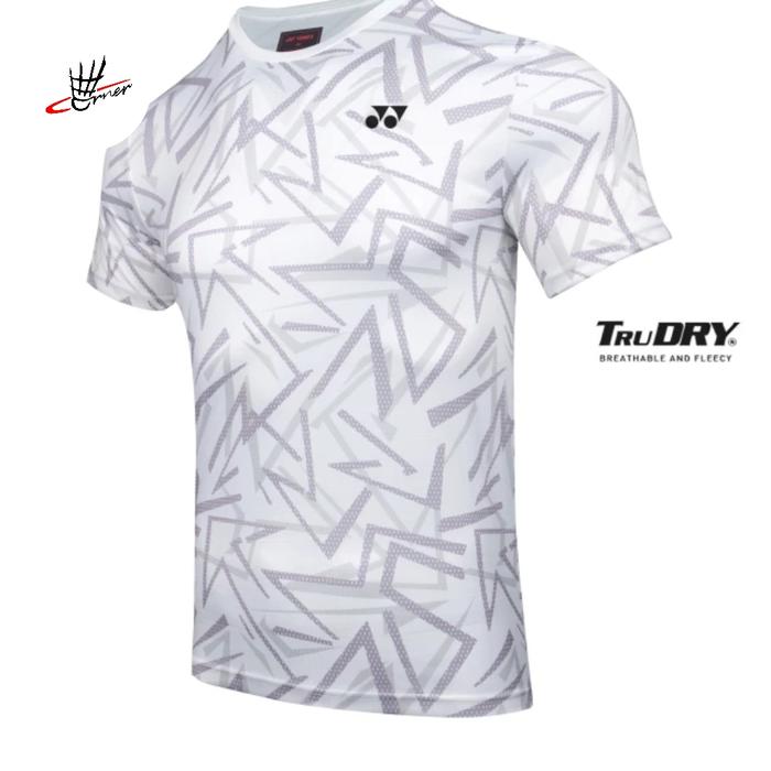 Gambar Baju Kaos Jersey Badminton Yonex 2876 Easy Tee 4 TruDry Indonesia Masters 2025 Original - White dari Badminton Corner undefined Tokopedia