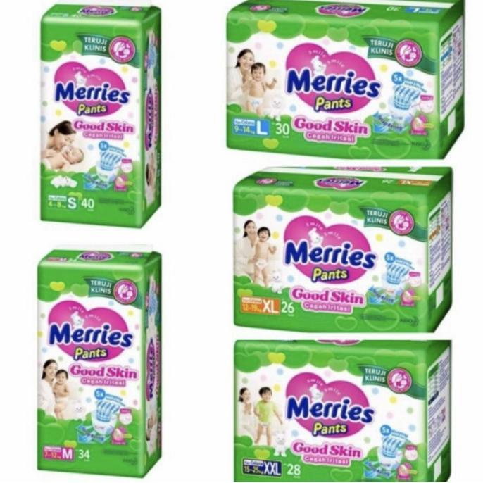 Gambar Batam NY Store Merries popok bayi sekali pakai xl 26 L 30 M 34 S 40 - S26 Merries dari TokoSumberRezeki11 undefined Tokopedia